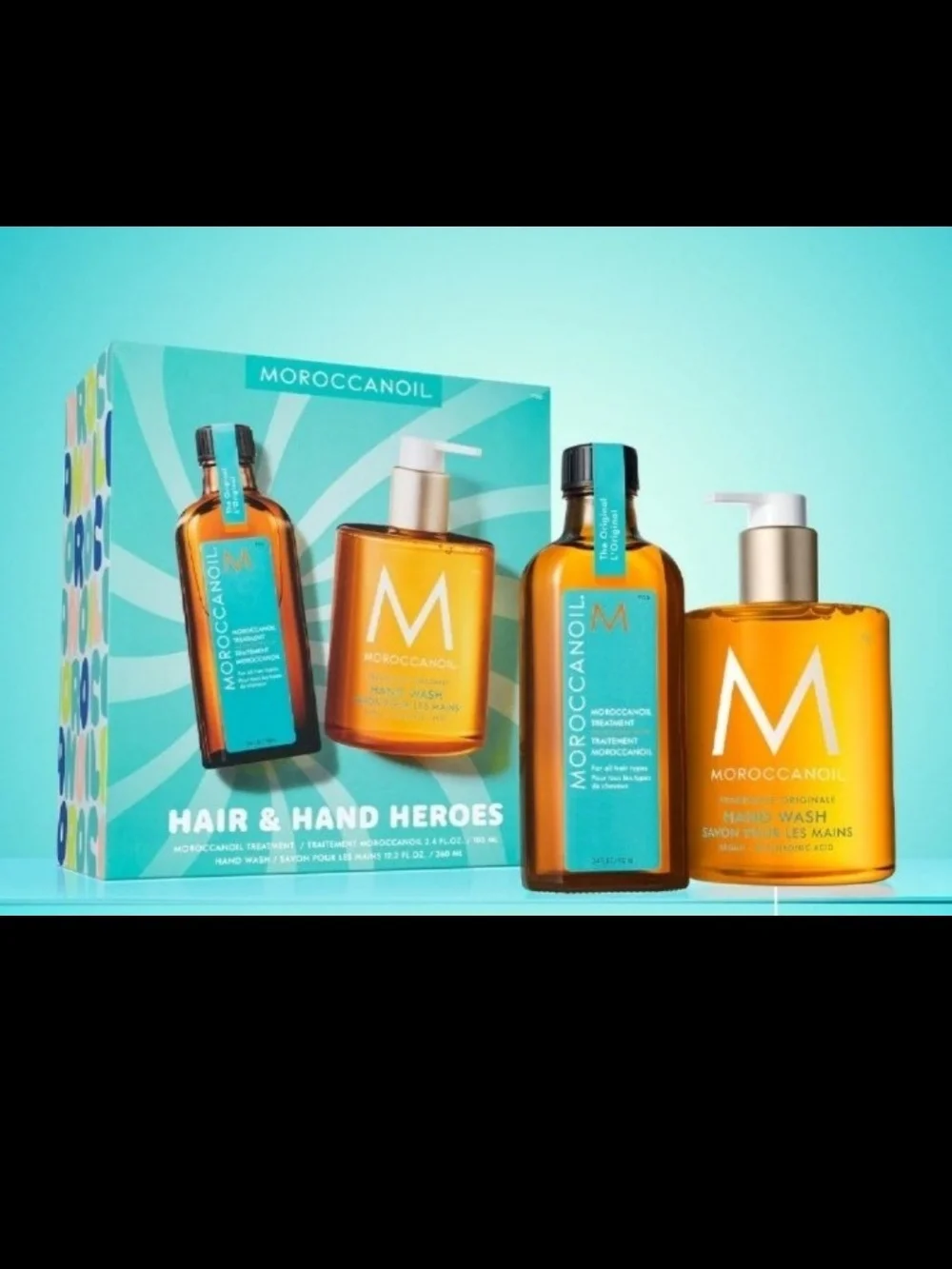 Moroccanoil Hair & Hand Duo in Turquoise and Amber